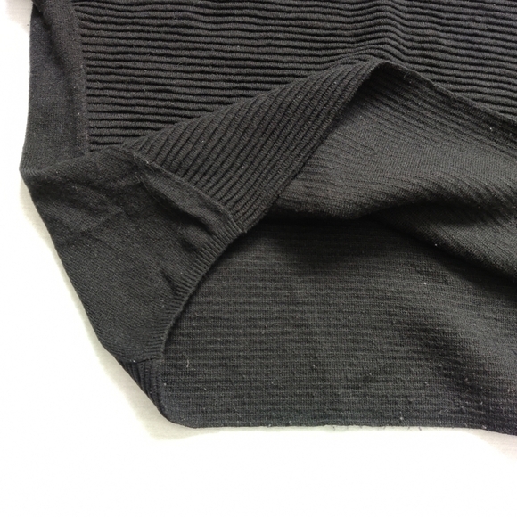 ICONE Simons wool and cashmere blend black sweater - Picture 6 of 8